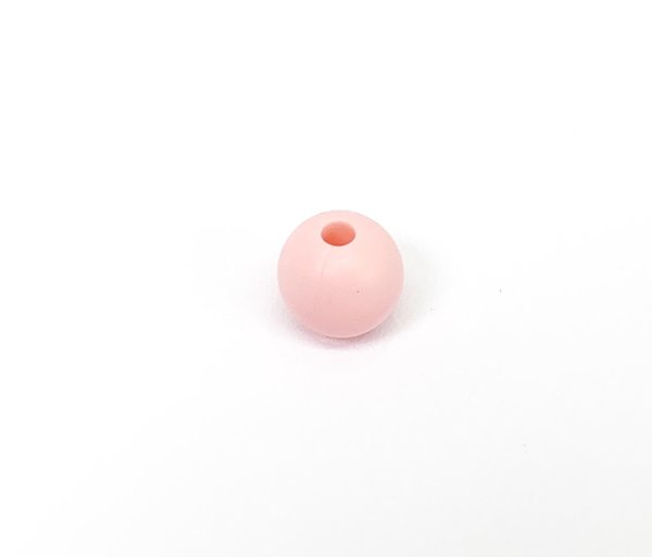 Silikonperlen rund 9mm candy-rosa