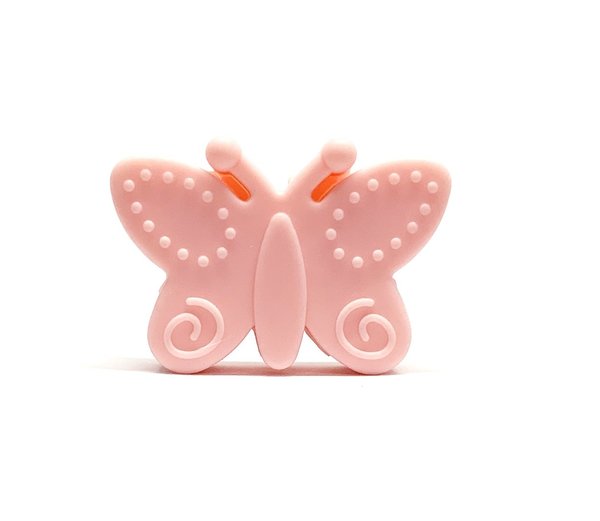Motivperle Schmetterling candy-rosa