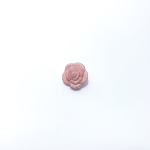 Motivperle Rose klein perl-gold-rosa