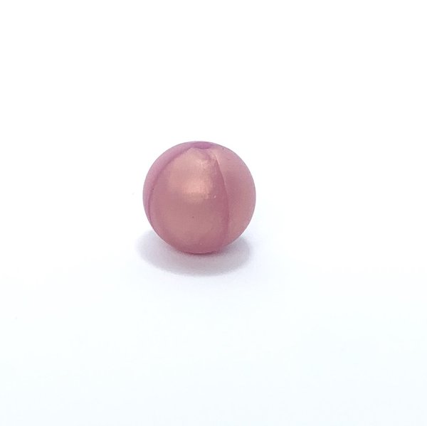 Silikonperle rund 15mm perl-gold-rosa
