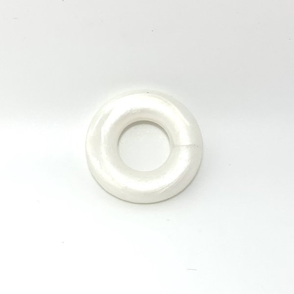 Silikonring perl-weiß